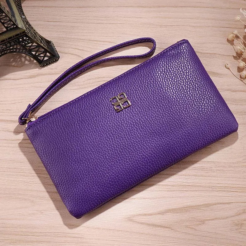 Elegant Zip Wristlet Wallet for Women