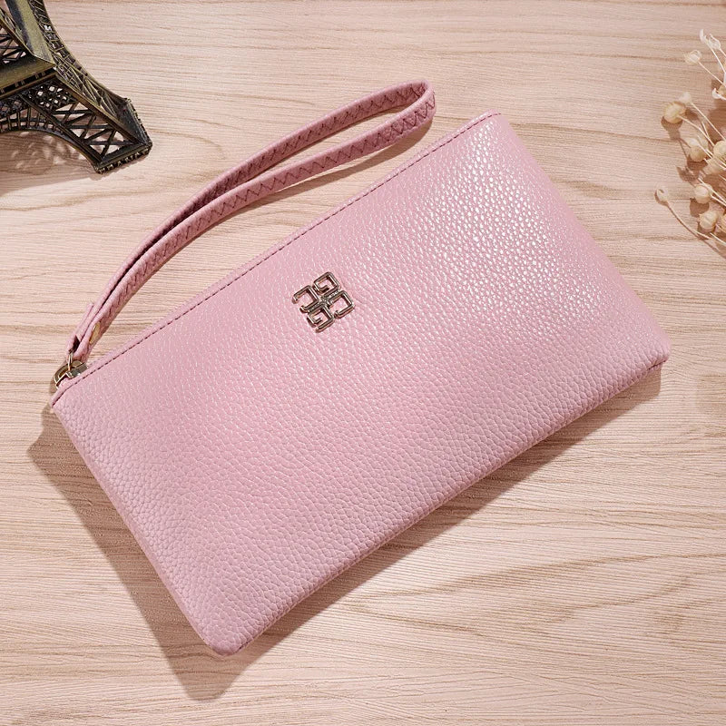 Elegant Zip Wristlet Wallet for Women