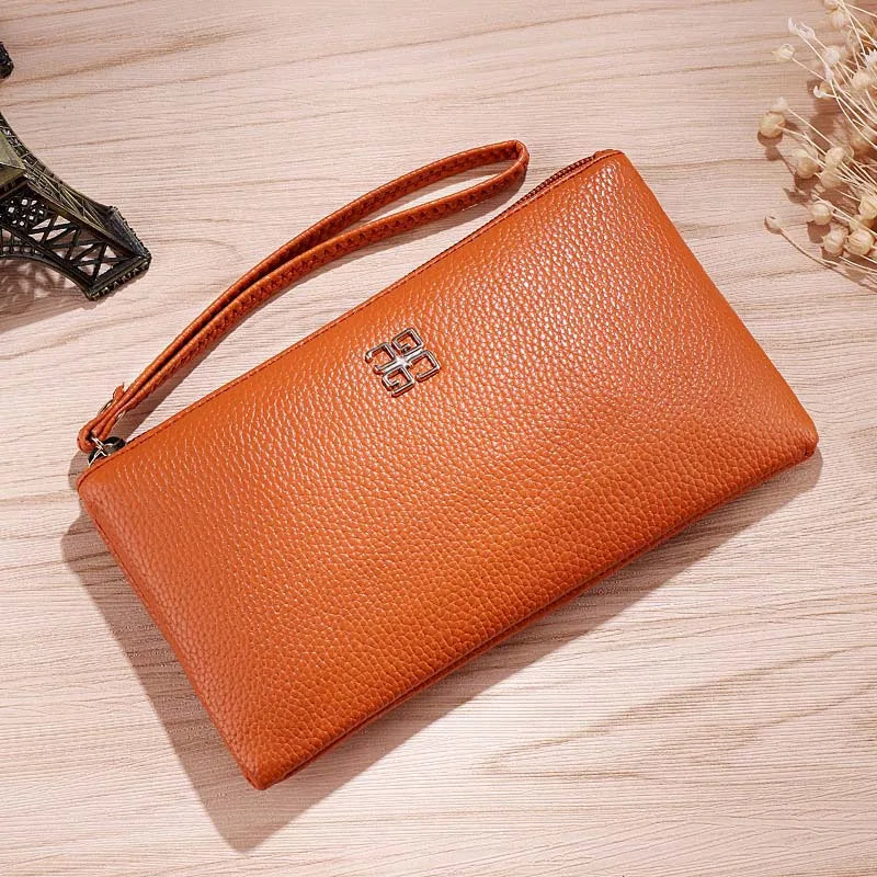 Elegant Zip Wristlet Wallet for Women