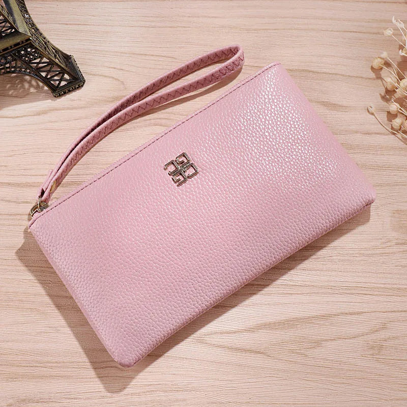 Elegant Zip Wristlet Wallet for Women