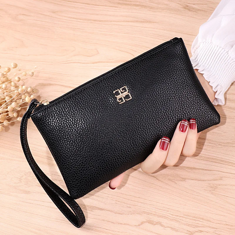Elegant Zip Wristlet Wallet for Women