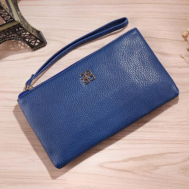 Elegant Zip Wristlet Wallet for Women