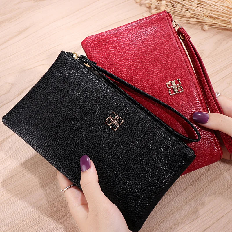 Elegant Zip Wristlet Wallet for Women