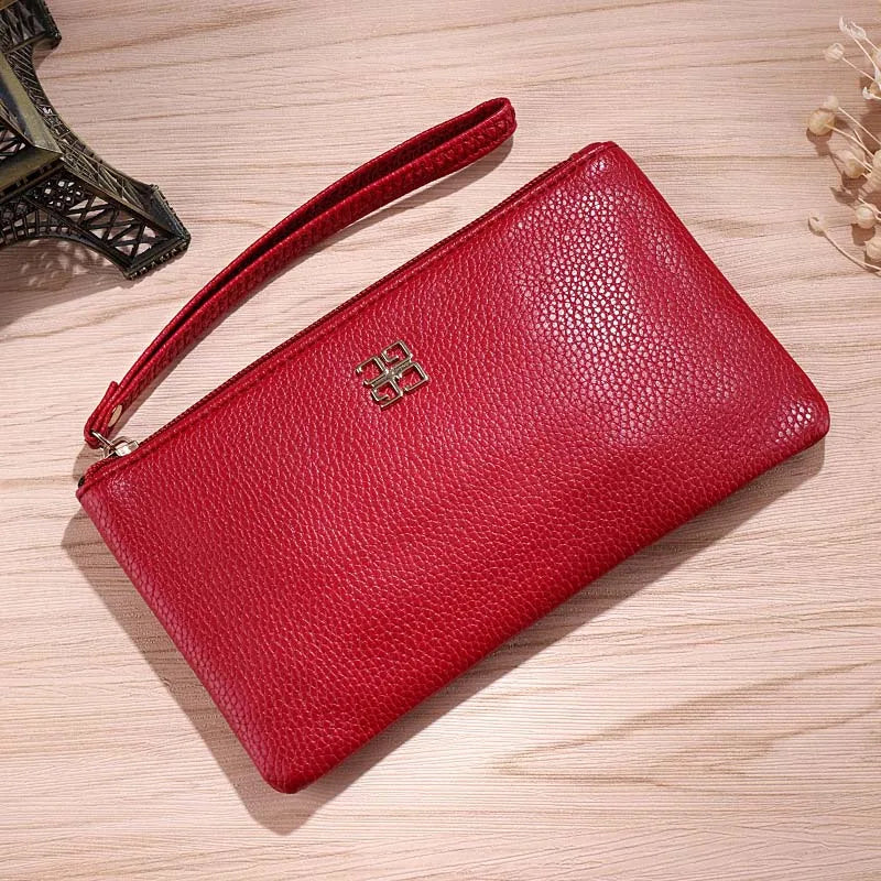 Elegant Zip Wristlet Wallet for Women