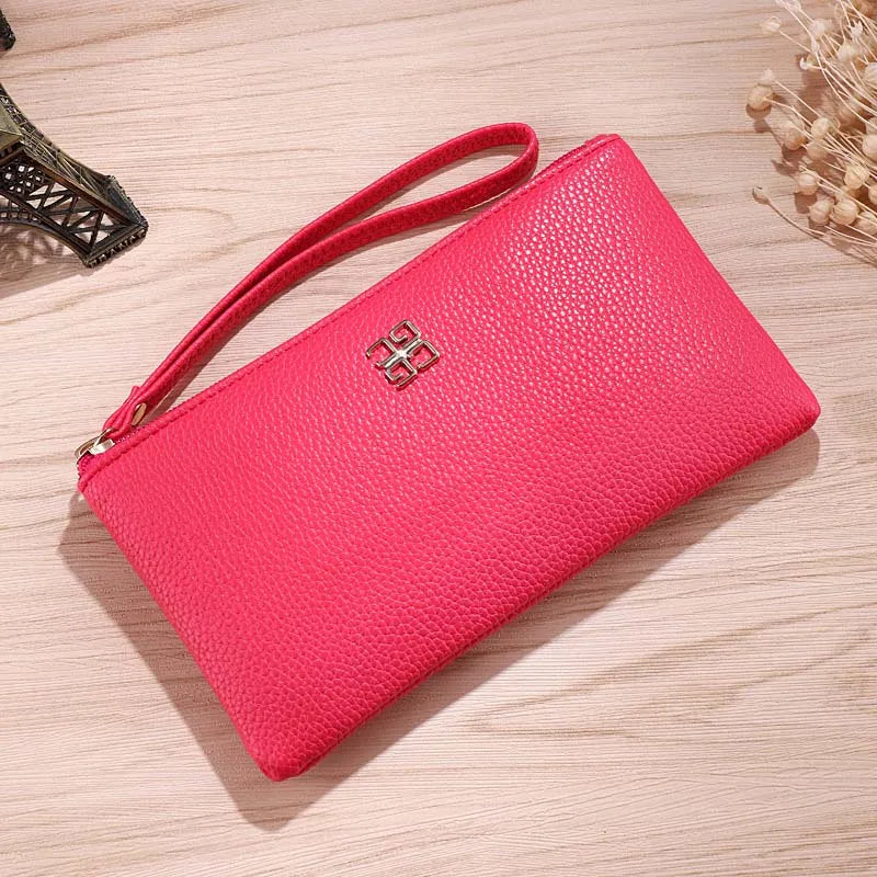 Elegant Zip Wristlet Wallet for Women