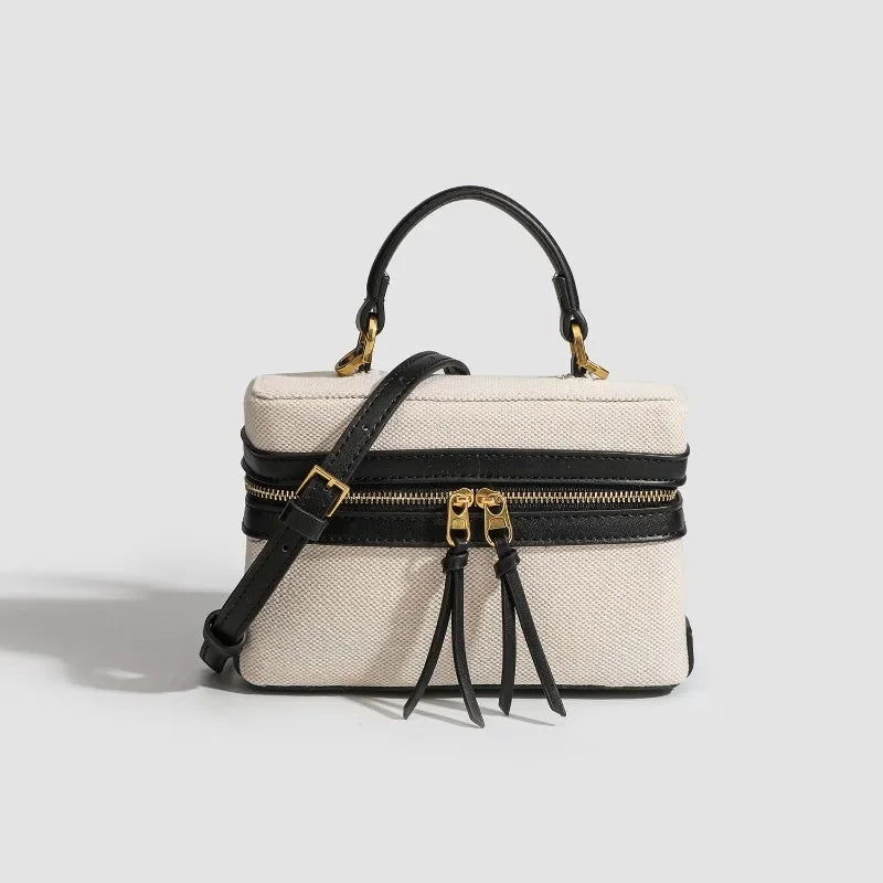 Elegant Top-Handle Mini Handbag