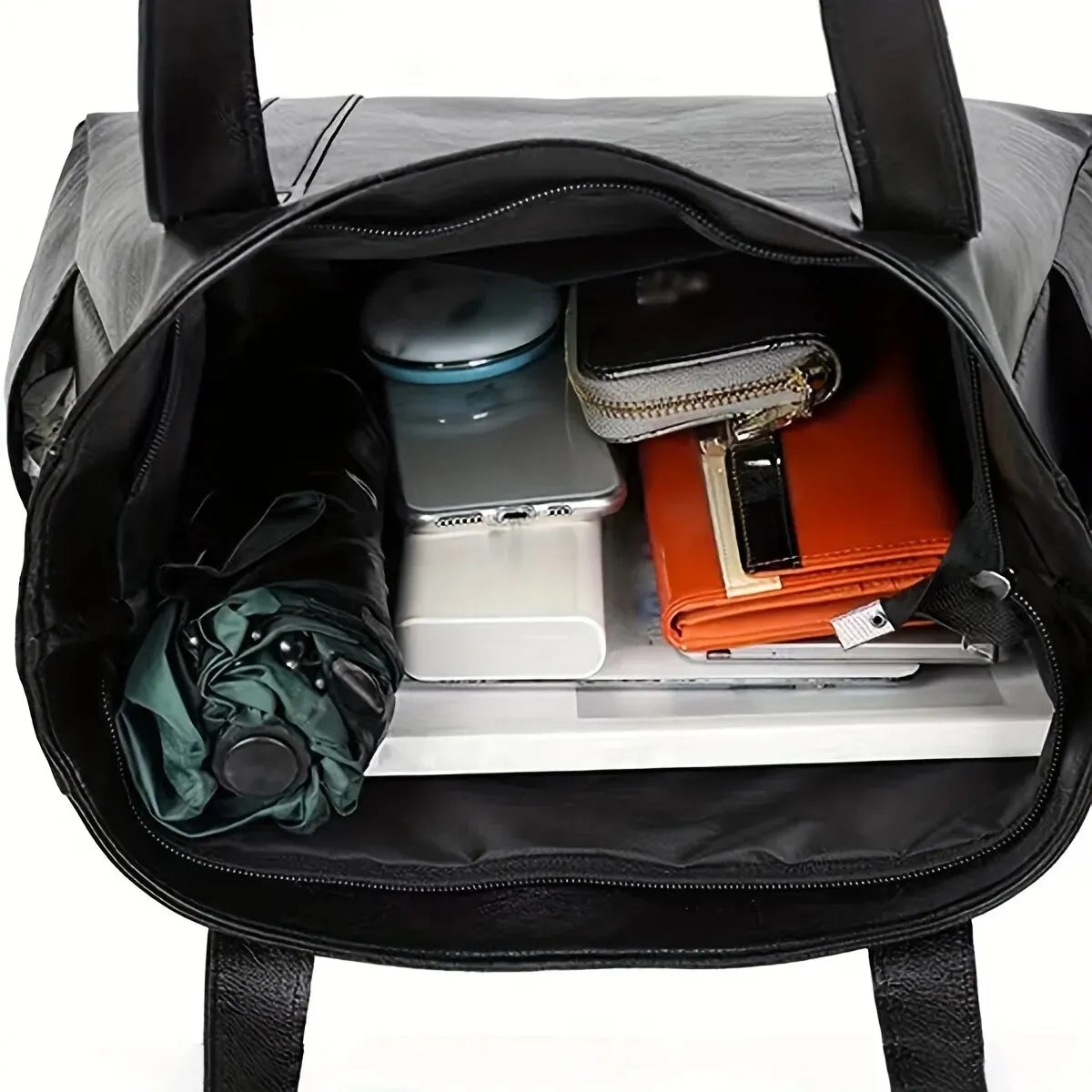 Classic Vintage Large-Capacity Tote Bag