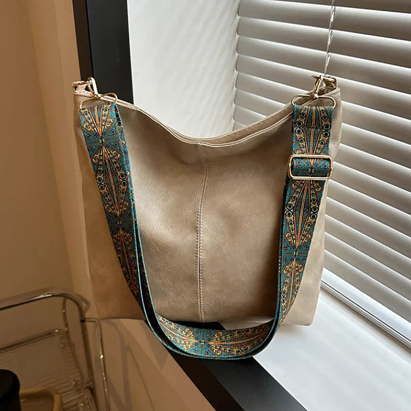 Vintage Boho Hobo Shoulder Bag