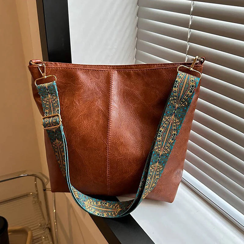 Vintage Boho Hobo Shoulder Bag