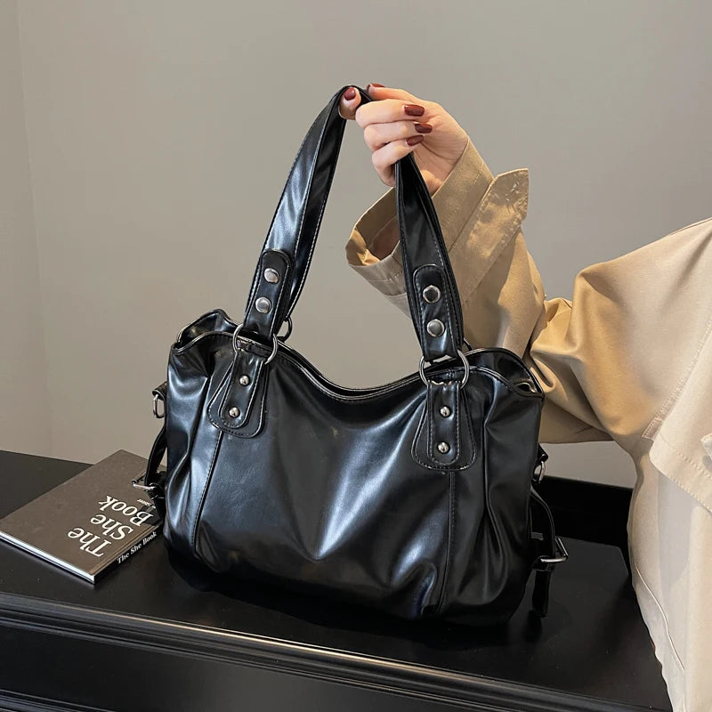 Minimalist Large Shoulder Bag