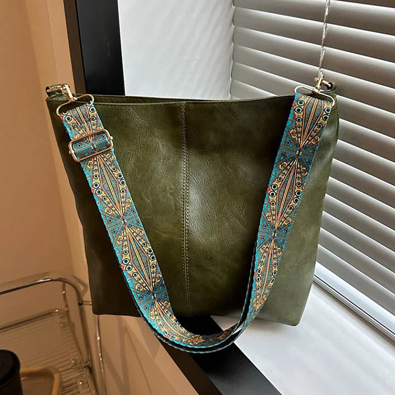 Vintage Boho Hobo Shoulder Bag