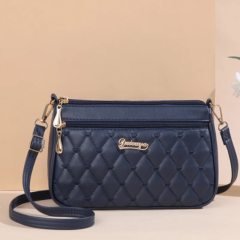 Elegant Quilted Crossbody Shoulder Bag for Women