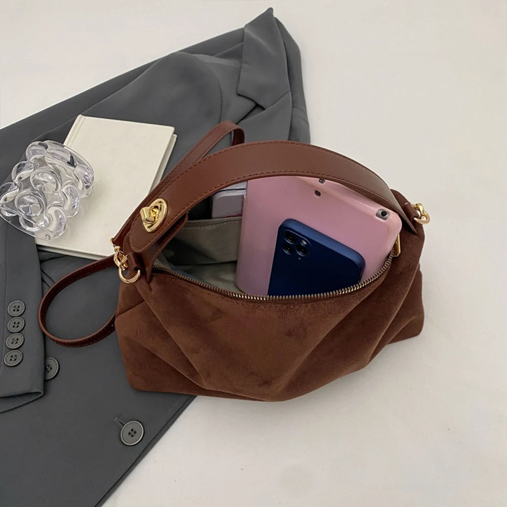 Autumn Suede Tote Bag