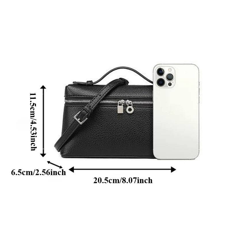 Trendy Mini Box Crossbody Bag