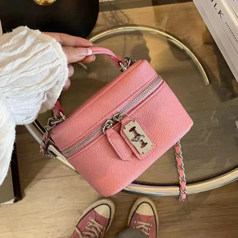 Elegant Top-Handle Mini Handbag