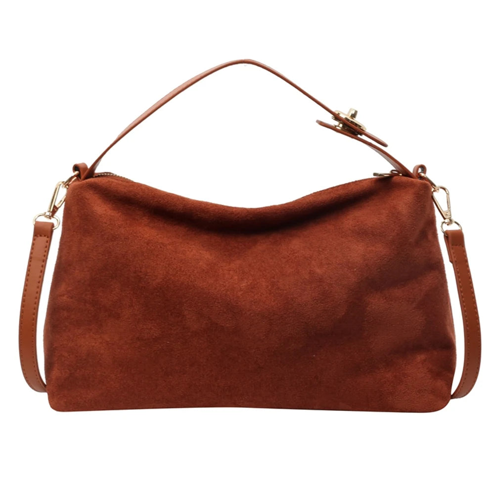Autumn Suede Tote Bag